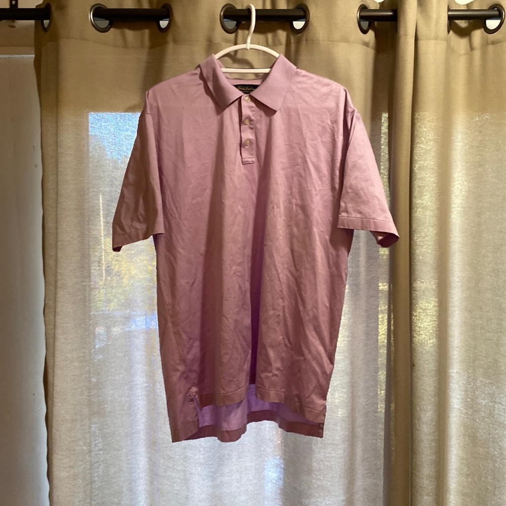 Mens L Brooks Brothers DriFit polo